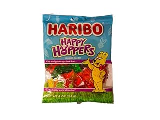 UPC 042238848184 product image for Haribo Happy Hoppers Gummi Candy 4 oz (B00MZEL77E) | upcitemdb.com