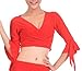 BellyLady Tribal Belly Dance Yoga Costume Wrap Top, Top for Christmas