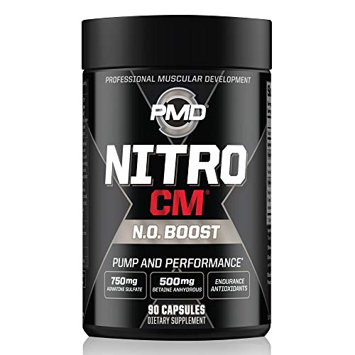 PMD Sports Nitro cm Nitric Oxide with Agmatine Pre Workout Supplement