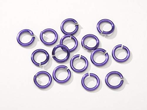 Jewelry Designer BG1021 Jump Ring Aluminum Mystic Purple 10Mm 135Pc