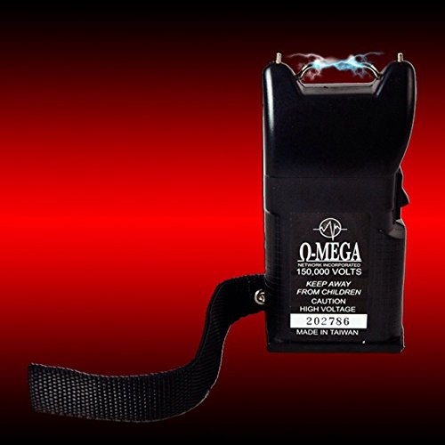 OMega Secret Agent Stun Gun 150,000v//Note Stun Guns can't be shipped