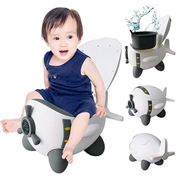 Petit Pot Bebe Toilette Toilettes Enfants Voyage Portable Formation Siege Confortable Dossier Urine Anti Eclaboussures Facile