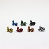 7 Colors Mountain Bike Disc Brake Rotor Bolts MTB Bicycle M510mm Brake Rotor Screws 12pcs/Lot