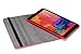 Moko Samsung Galaxy Tab PRO 8.4 Case - 360 Degree Rotating Cover Case for Galaxy TabPRO 8.4 Android Tablet, RED (With Smart Cover Auto Wake / Sleep. WILL NOT Fit Samsung Galaxy Tab 4 8.0)
