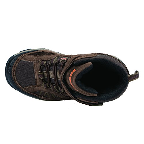 Northside Baby Rampart MID Hiking Boot, Brown, 9 Medium US Toddler