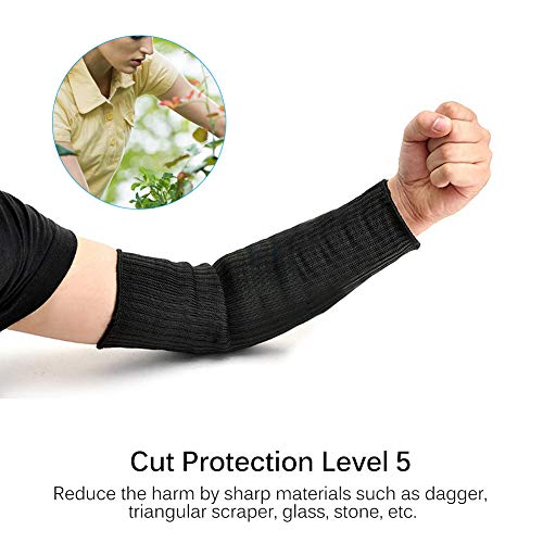 Arm Protection Sleeve, Chainsaw Safety , Cut Resistant Steel Wire