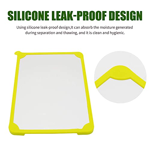 Thawing plate defrosting tray Meat thawing plate Food defrosting tray tool Kitchen thawing plate Safe/fast/environmental No power required Frozen steak can be thawed naturally