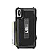 URBAN ARMOR GEAR UAG iPhone Xs/X [5.8-inch Screen] Card Trooper Case [Black] Military Drop Tested Protective Cover