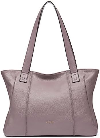 On Clearance - FIGESTIN Women Genuine Leather Designer Handbags Purse Ladies Trapeze Top Handle Tote Satchel Shoulder Crossbody Bags