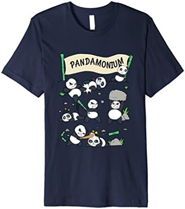 Funny Panda T-Shirt Pandamonium Fighting Panda Gift Shirt