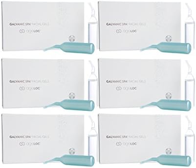 6-pack Nu Skin Ageloc Galvanic Facial Spa Gel (Made in USA for Thailand)