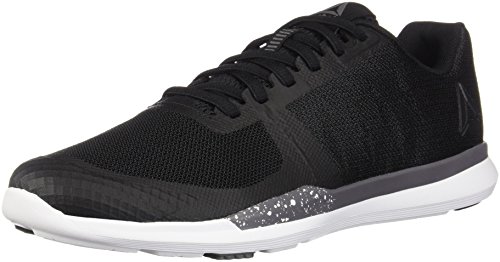 Reebok Women's Women's Sprint TR Training Shoes Shoe, Black/Shark/White, 9 Regular US