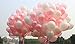PartyWoo Pink Balloons, 100 pcs 10 Inch Balloon Pack of Pink Balloons, Cream Balloons, Girls Party Decorations, Girls Baby Shower Decorations for Girl Baby Shower, Disney Princess Party