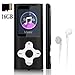 Mp3 Player,Music Player with a 16 GB Memory Card Portable Digital Music Player/Video/Voice Record/FM Radio/E-Book Reader/Photo Viewer/1.8 LCD