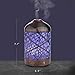 Pure Essential Oil Nebulizer Made of Wood and Glass. Waterless Oil Diffuser, No Heat, No Plastic oil contact, Classic Decorative Aromatherapy Vaporizer for Home or Healthcare Practice.