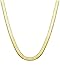 Jstyle Stainless Steel Necklace for Men Women Nickel-Free Herringbone Chain 16