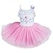 Disney Fancy Nancy Deluxe Leotard Dress for Girls Size 5/6 Multi