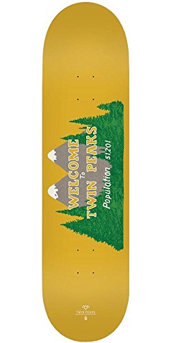 Habitat X Twin Peaks Welcome To Twin Peaks Skateboard Deck - 8.25