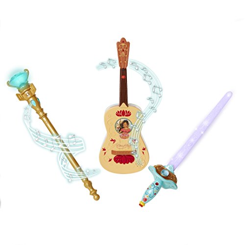 Elena Of Avalor Triple Power Pack (Guitar, Sword, Scepter) Toy (Amazon Exclusive)