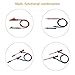 12-in-1 Electronic Test Lead Kit, LIUMY Alligator Clips Specialties Automotive Test Lead Kit, Automotive Test Probe Kit, Electronic Universal Multimeter Probe Test Leads