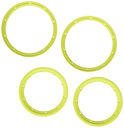 Losi LOSB7037 Beadlock Set Inner & Outer Yellow (2) 5T RC Vehicle Parts