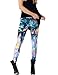 Pink Wind Womens Footless Print Strech Pants Leggings
