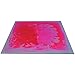 Art3d 1-Pack Fancy Floor Tile for Kids Room Liquid Encased Floor Tile, 11.8