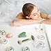 Jade Roller and Gua Sha Tool Set, Natural Real Jade Roller for Face, Beauty Jade Facial Roller Massage Tool for Rejuvenate Skin, Anti-wrinkle & Anti Aging & No Squeaks, Green