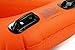 Tube Pro Premium Orange River Cooler Carrier 50 Quart- Heavy Duty, Commercial Grade, Inflatable