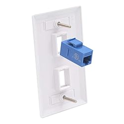 VCE UL Listed 25-Pack RJ45 CAT6 Keystone Coupler