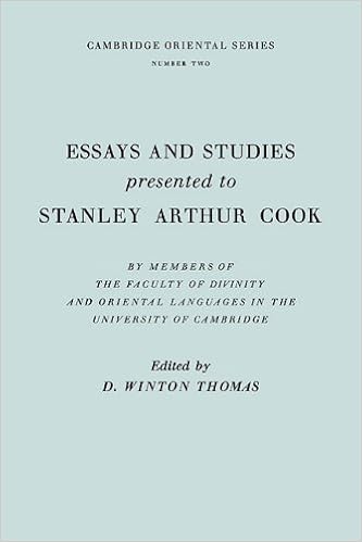 Buy Essays And Studies Presented To Stanley Arthur Cook In Celebration Of His Seventy Fifth Birthday Book Online At Low Prices In India Essays And Studies Presented To Stanley Arthur Cook In