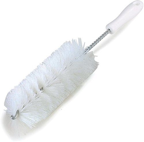 UPC 085404945591, Carlisle 4018302 Sparta Valve &amp; Fitting Straight Brush, Plastic Handle, White Polyester Bristles, 15&quot; L x 2-1/2&quot; Dia. (Case of 12)