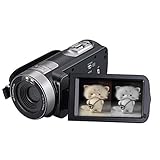 SEREE HDV-301PL FHD IR Infrared Camcorder 1080P Night Vision Digital Video Camera 16X Digital Zoom 3 Inch Touch Screen Portable DV Recorder (HDV-301PL)