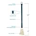 PEPKICN 18 inches Large BBQ Basting Mop with 2 Extra Replacement Heads for Grilling & Smoking (Green)