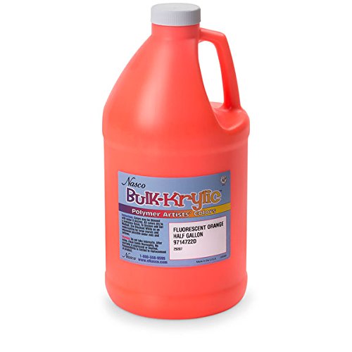 Nasco 9714722(d) bulk-krylic acrylic paint, 1/2 gal, fl…