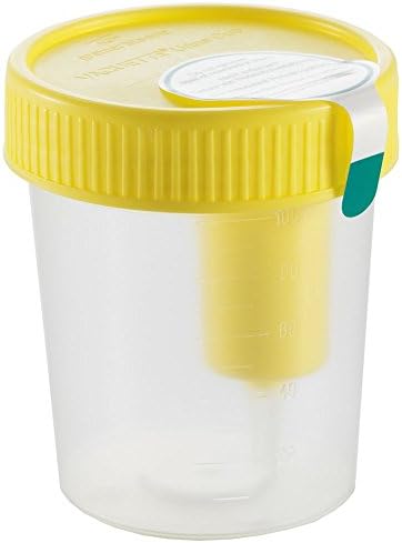 Greiner Bio-One VACUETTE Urine Beaker, Polyethylene Therephthalate, 724310 (Case of 200)