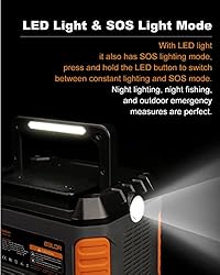 BALDR Portable Power Station 330W, 288Wh Emergency