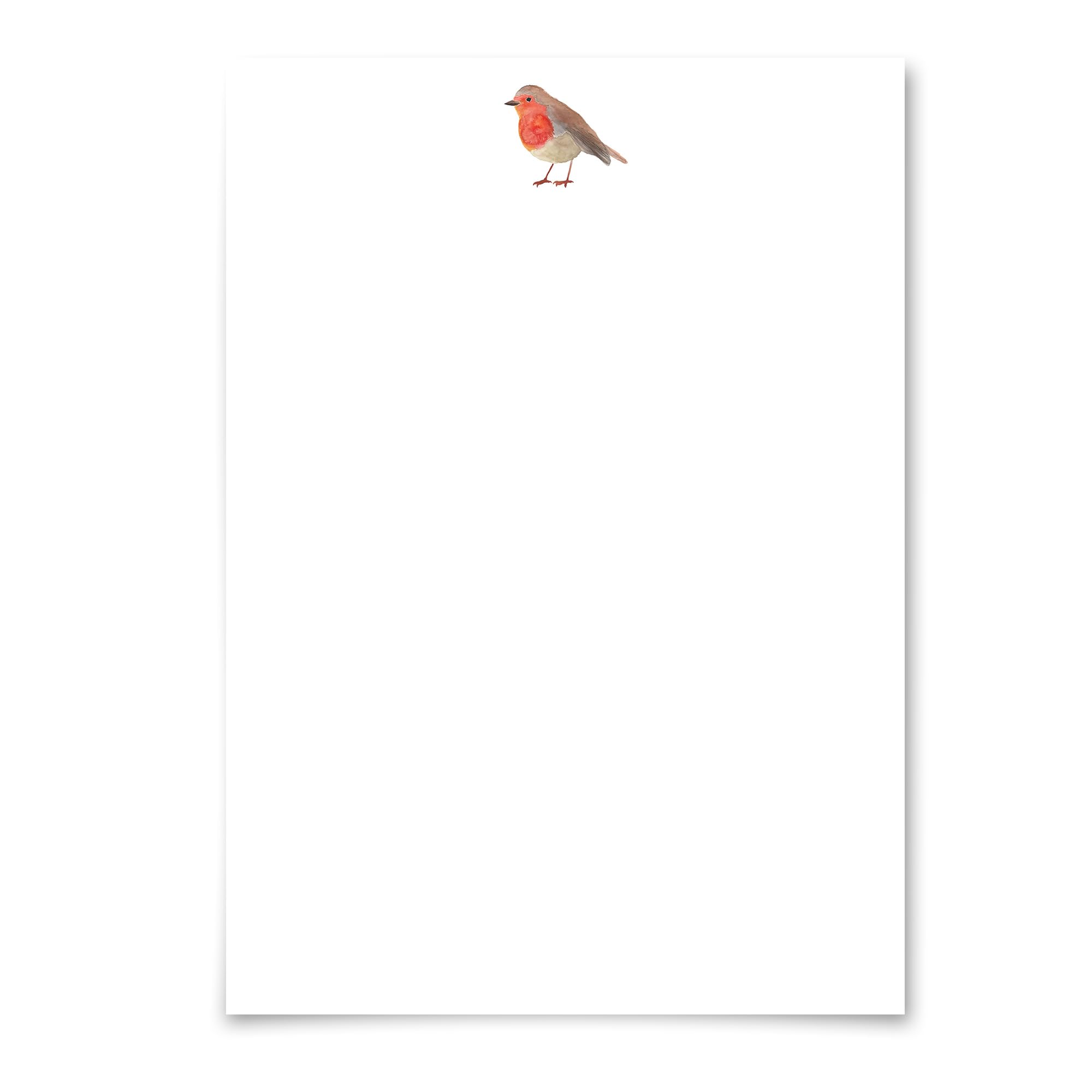 Me Loovely Robin Letter Writing Paper and Envelopes Set Stationery A5 Size Papers Writing Supplies for School Home & Office (Refill - 20 Letters with Envelopes)