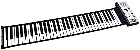 Flexible 61 Keys Soft Portable Electric Digital Roll-up Keyboard Piano