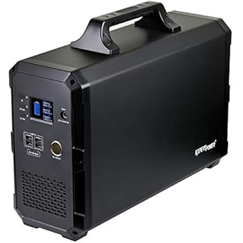 ExpertPower 2400Wh Portable Power Station, Alpha2400 Lithium Polymer Solar Generator for Heavy-Duty Power Supply with 1000W AC Inverter (2000W Surge), USB, Type-C and 12V DC Outputs