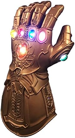 GotoBetterLife Thanos Glove LED Flash PVC Toy Gloves for Party Carnival