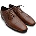 Miscly 3 Pairs Round Oxford Shoelaces for Dress Shoes 3/32″ Thin (36″, Dark Brown)