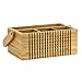 Totally Bamboo Lattice Flatware Caddy with Handle