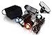 PS1200 Front & OPTIKS P220 Rear Police Patrol Bike Light - Red/Blue Strobe LED - Rechargeable - Water Proof - 5 Modes