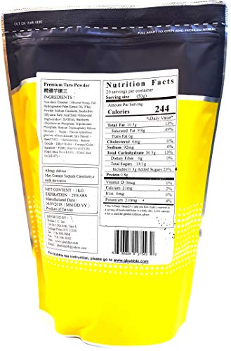 Qbubble Taro Premium Tea Powder, 2.2 Pound - //coolthings.us
