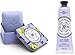 La Chatelaine 20% Shea Butter Lavender Hand Cream + French Soap in a Tin, Moisturizing, Nourishing, Made in France, Travel Size Hand Lotion 1 fl oz, Natural Triple Milled Bar (100 g), Bundle