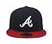 New Era 59FIFTY Atlanta Braves Navy/Red MLB 2017 Authentic Collection On Field Home Cap Size 7 5/8