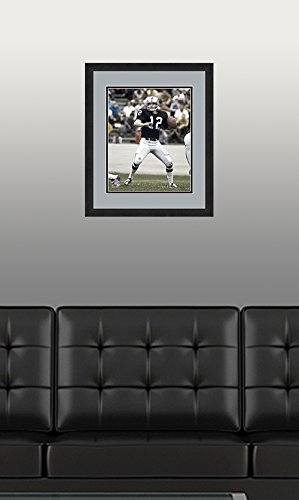 NFL Oakland Raiders Ken Stabler, Beautifully Framed and Double Matted, 18" x 22" Sports Photograph