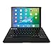ZAGG Slim Book Pro - Ultrathin Case, Hinged with Detachable Bluetooth Keyboard with Kickstand for Apple iPad Pro 9.7 / iPad Air 2 - Black