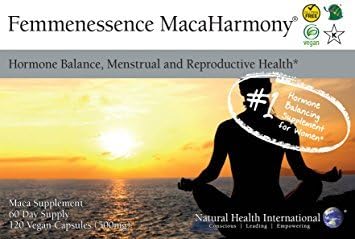 Natural Health International Femmenessence MacaHarmony (500mg, 120 Vegan Capsules)